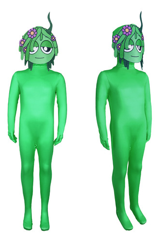 Disfraz Naranja De Sprunki Con Forma De Beatbox Para Cosplay