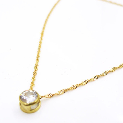 Cadena Oro 18k Y Dije Oro Pasante 18k Susano, Mujer, Mamá Color Amarillo