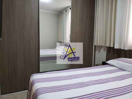Apartamento À Venda, 49 M² Por R$ 275.000,00 - Parque São Vicente - Mauá/sp - Ap0450