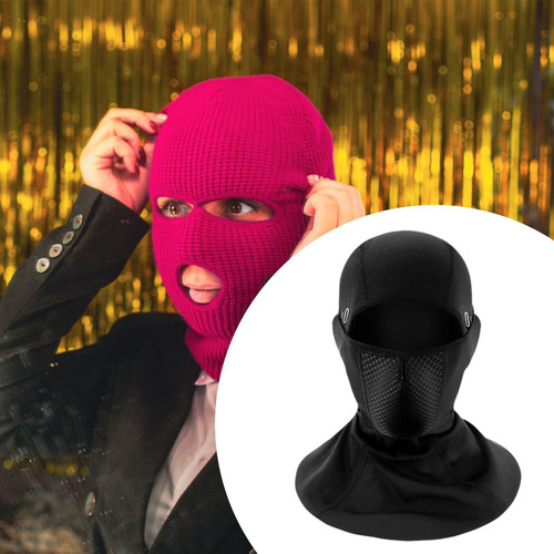 Mascarilla De Invierno Calentador De Cuello Capucha Clima