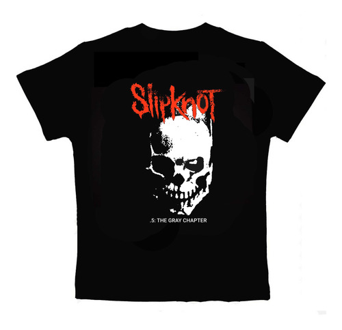 Remera De Slipknot, 5 The Gray Chapter, Metal Alternativo