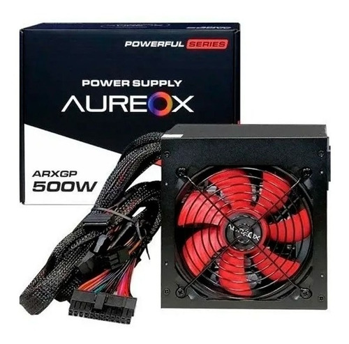 Fuente Gamer Aureox 500watts Reales Arxgp 500