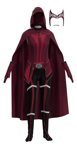 Marvel Comics De Wanda Django Maximoff De Ropa De Cosplay 2