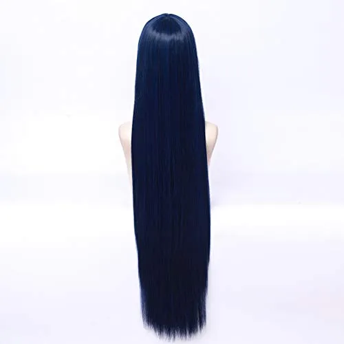 Pelucas Cosplay Azul Largo Straight