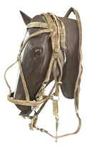 Comprar Bozal Cabestro Cabezada Y Riendas Crudo Para Caballo Apero