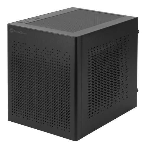 Gabinete Mini-itx Silverstone Sugo 16 Apto Fuente Atx Negro