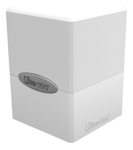 Ultra Pro Deck Box 100 Satin Cube Arctic White