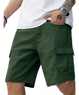 Short Cargo Jeans De Hombre