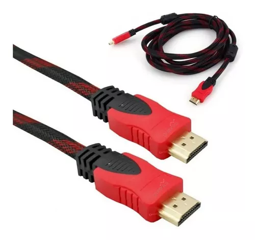 Cable HDMI Reforzado Mallado Largo 15 Metros - 15 Metros HDMI