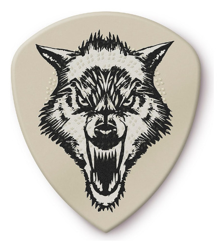 Lata 6 Púas White Fang Custom Flow Jim Dunlop Ph122t