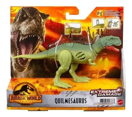 Jurassic World Quilmesaurus Extreme Damage Mattel