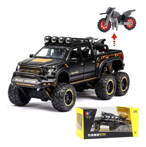 Autos 1:28 Ford Raptor F150 Edición Tuning Edición Miniatura