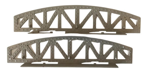 Imagen 7 de 10 de Laterales Puente Recrea Hierro Adorno Ho 1/87 Ferromodelismo