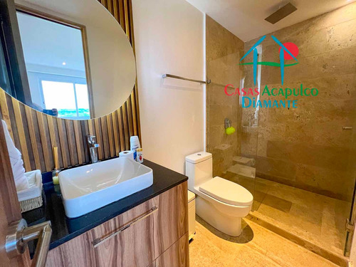 Cad Ikaroa Ph 6. Penthouse De Playa Con Terraza, Alberca, Jacuzzi Privados Y Vista Frontal Al Mar