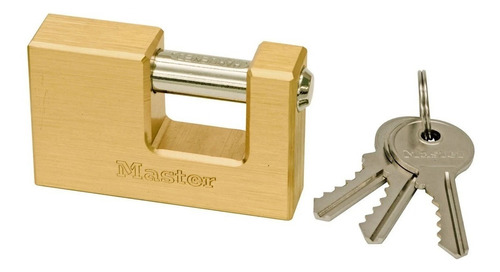 Candado Master Lock Perno Para Cortina 675espd 75mm 