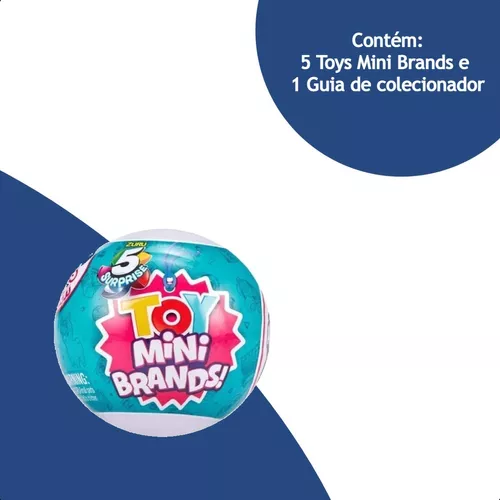 Bolinha Surpresa 5 Surprise Toy Mini Brands Zuru Xalingo Brinquedos  ORIGINAL