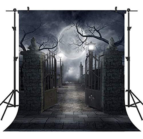 Ouyida 8x8ft Tema De Halloween Tela Pictorica Perfecta Foto