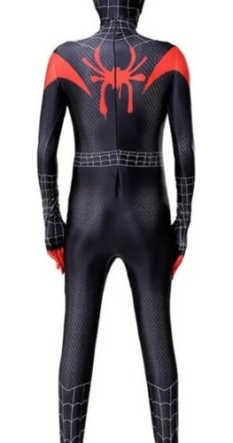 Spiderman Miles Morales Medias Traje Cosplay Adultos