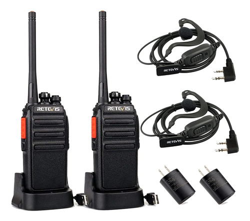 Retevis H-777s Walkie-talkies De Largo Alcance, Radio Recarg