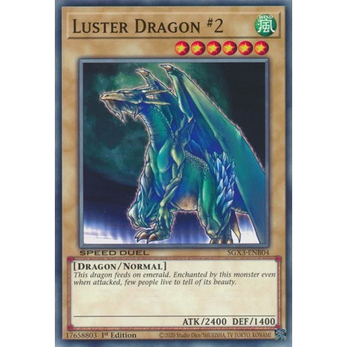 Luster Dragon #2 (sgx3-enh04) Yu-gi-oh!