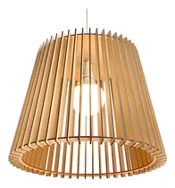 Comprar Lámpara De Techo Colgante Mod. Cono - Mdf 40x32cm