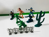 Comprar Lote De 8 Bonecos Gulliver Anos 80 Forte Apache No Estado