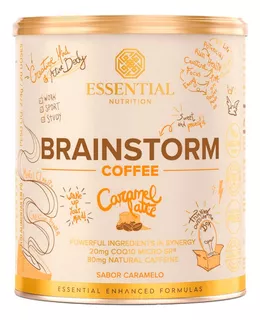 Brainstorm Coffee Caramel Latte Café - Essential Nutrition