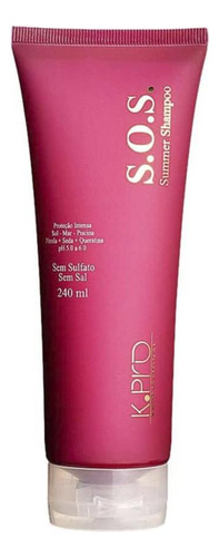 K.pro S.o.s. Summer Shampoo Sem Sulfato 240ml