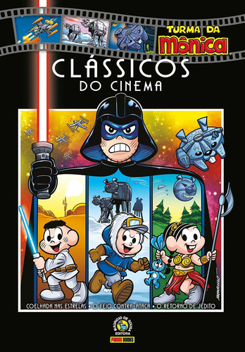 Clássicos do Cinema: Coelhada nas Estrelas, de Mauricio de Sousa. Editora Panini Brasil LTDA, capa dura em português, 2017