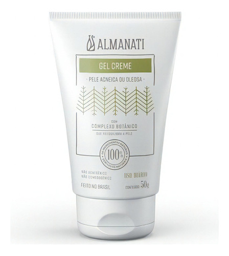 Gel Creme Facial Antiacne 50g - Almanati