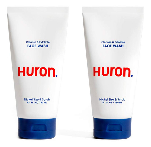 Huron Jabon Facial Para Hombre, Limpiador Facial Profundo Di