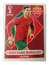 Comprar Figurita Extra Sticker Cristiano Ronaldo Base Mundial Legend