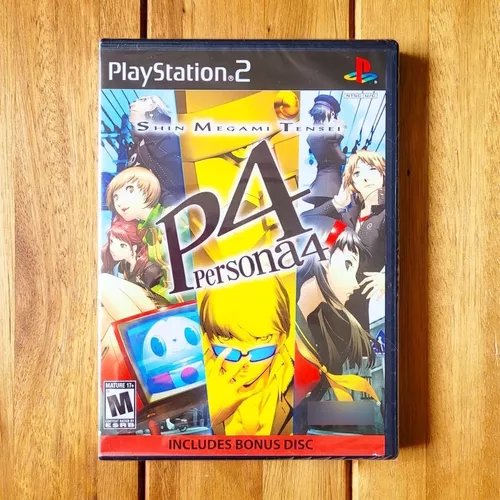 Shin Megami Tensei: Persona 4 (with Soundtrack) - Playstation 2