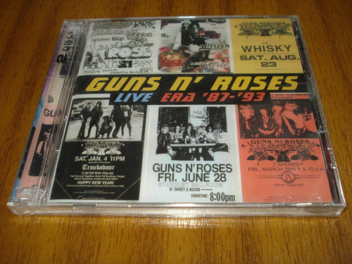 Cd Guns And Roses / Era 87-93 (nuevo Y Sellado) 2 Cd