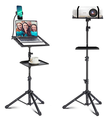Projector TriPod Stand, Lusweimi 50 Laptop Stand With 2 .