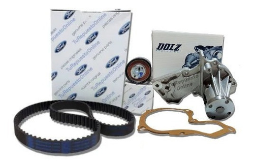 Kit Distribucion Y Bomba De Agua Ford Focus Kinetic 1.6 16v