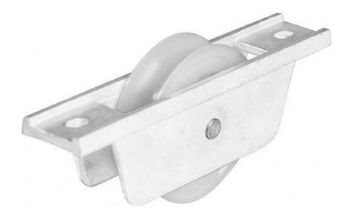 Imagem 2 de 3 de Rodinha Para Porta De Correr Roda Nylon C/ Aluminio 60mm V