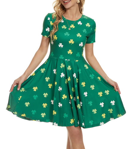 Vestidos Para El Día De San Patricio Para Mujer Vestido De