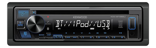 Kenwood Kdc-bt282u Cd Car Stereo - Single Din, Bluetooth Aud