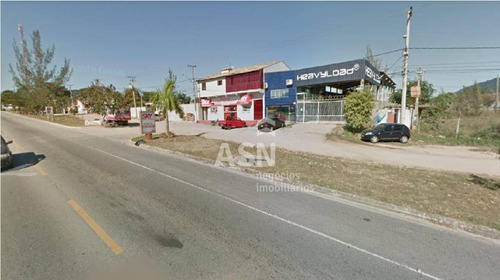 Imagem 1 de 3 de Terrenos Com 520 M² Cada, São Dois Lotes, Plano, Esquina, Em Frente A Rodovia, Bem Localizado - Serramar - Rio Das Ostras - Te0257