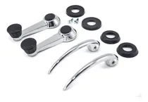 Comprar Kit Manivelas Maçanetas Cromadas Portas - Fusca 70 A 77
