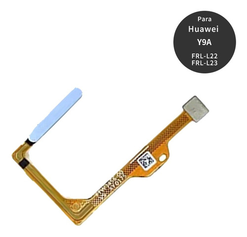 Flex Sensor De Huella Para Huawei Y9a Frl-l23 Azul Claro