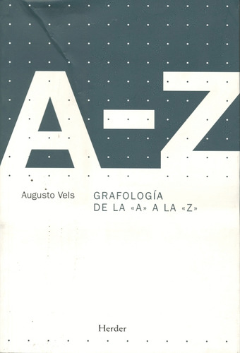 Libro Grafología De La  A  A La  Z 