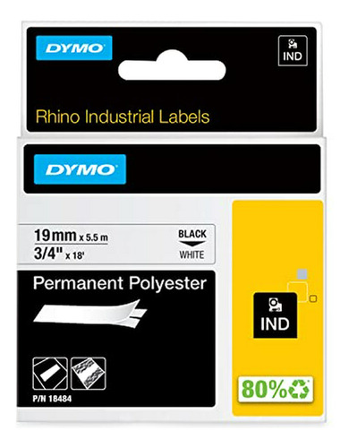 Dymo Etiquetas Industriales Permanentes