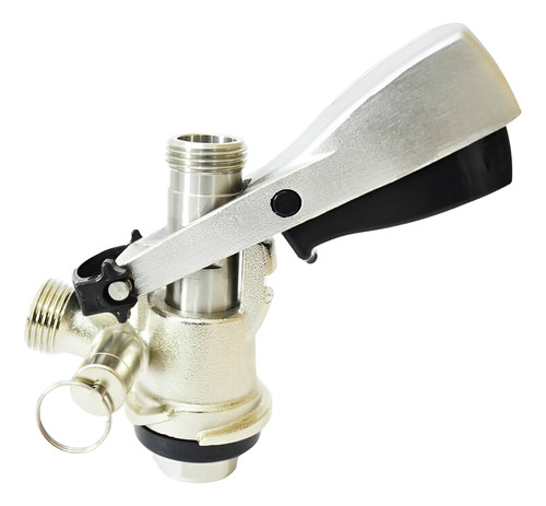 Kit Barril Chopp 50 L Com Sifão + Válvula Extratora Tipo S