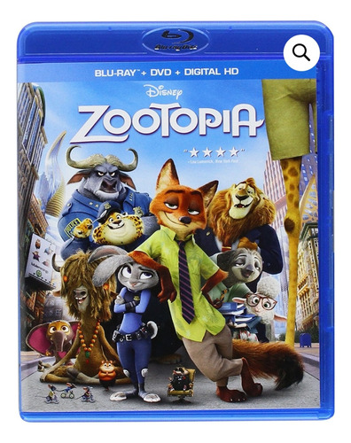 Zootopia Blu Ray + Dvd Original ( Nuevo )