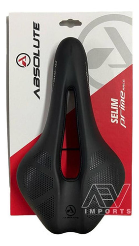 Selim Banco Absolute Prime Race 259 X 148mm Vazado Speed Mtb