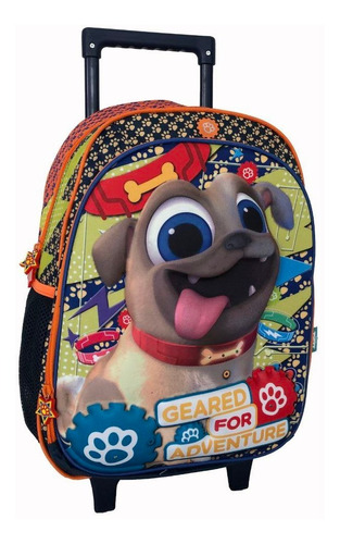 Mochila Con Ruedas Pupi Dog Escolar 1335