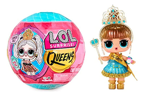 Lol Surprise Queens Dolls Con 9 Sorpresas                   