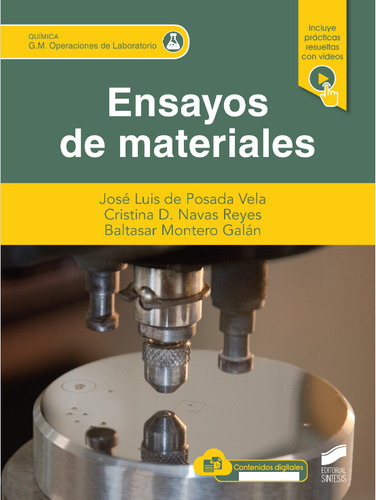 Ensayos De Materiales Quimica Editorial Sintesis 